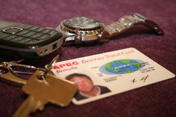 APEC business travellers jump the queue