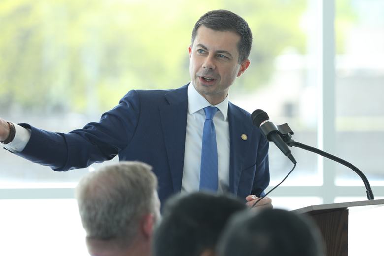 Secretary Buttigieg at Port of Detroit